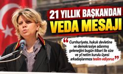 21 YILLIK BAŞKANDAN VEDA