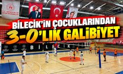 BİLECİK'İN ÇOCUKLARINDAN 3-0'LIK GALİBİYET