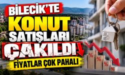 BİLECİK'TE KONUT SATIŞI YÜZDE 27,9 ORANINDA AZALDI