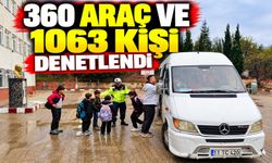BİLECİK'TE 360 ARAÇ VE BİN 63 KİŞİ DENETLENDİ