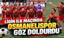 OSMANELİSPOR LİGE 1 PUAN İLE BAŞLADI