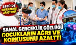 SANAL GERÇEKLİK GÖZLÜĞÜ ÇOCUKLARIN AĞRI VE KORKUSUNU AZALTTI