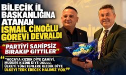 BİLECİK İL BAŞKANLIĞINA ATANAN İSMAİL CİNOĞLU GÖREVİ DEVRALDI