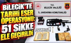 TARİHİ ESER OPERASYONU: 51 SİKKE ELE GEÇİRİLDİ