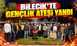 AK PARTİ BİLECİK TEŞKİLATINDA GENÇLİK ATEŞİ YAKILDI