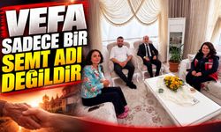 ŞEHİT AİLESİNE VEFA ZİYARETİ