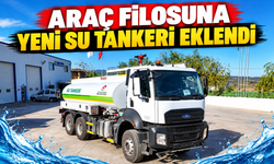 ARAÇ FİLOSUNA YENİ SU TANKERİ