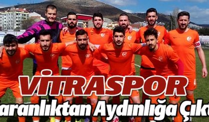 VİTRASPOR DÜŞME HATTINDAKİ RAKİBİNİ RAHAT YENDİ