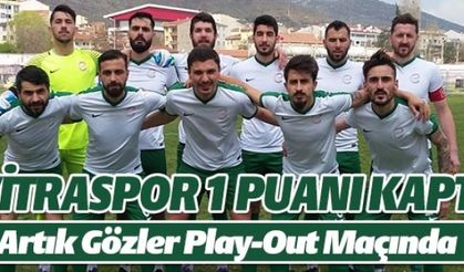 VİTRASPOR KENDİ EVİNDE 1 PUANA RAZI OLDU