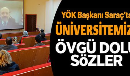YÖK BAŞKANI SARAÇ, BŞEÜ SENATO TOPLANTISINA KATILDI