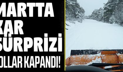 MART KARI YOLLARI KAPATTI