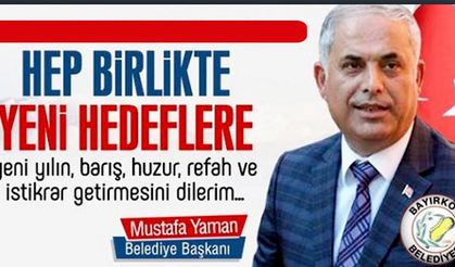 YENİ YILINIZ KUTLU OLSUN