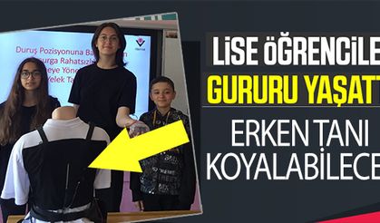 LİSE ÖĞRENCİLERİ GURURU YAŞATTI
