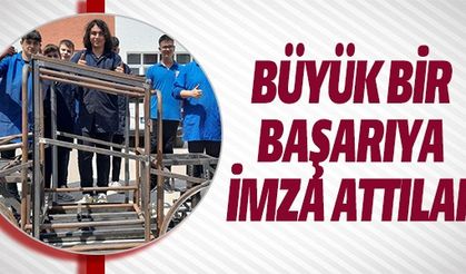 BÜYÜK BİR BAŞARIYA İMZA ATTILAR