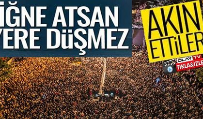 İĞNE ATSAN YERE DÜŞMEZ