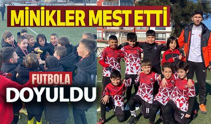 LEFKE CUP U-10 TURNUVASI'NDA FUTBOLA DOYULDU
