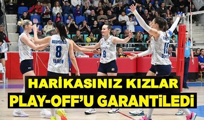 HARİKASINIZ KIZLAR PLAY-OFF'U GARANTİLEDİ