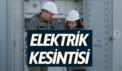 ELEKTİRİK KESİNTİSİ