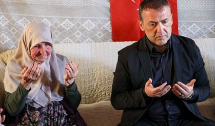 VALİ SÖZER'DEN ŞEHİT AİLESİNE ZİYARET
