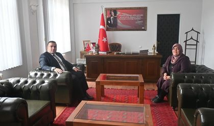 İNHİSAR KAYMAKAMI MÜCAHİT ÜNAL'A HAYIRLI OLSUN ZİYARETLERİ SÜRÜYOR