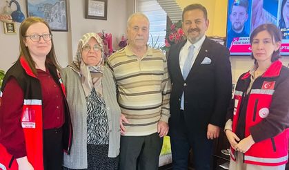 İL MÜDÜRÜ NEJAT İLHAN'DAN ŞEHİT ANNESİ VE KIBRIS GAZİSİNE ANLAMLI BULUŞMA