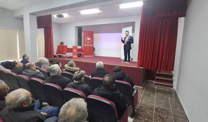 ÜRETİCİLERE ‘BİTKİ KORUMA ÜRÜNLERİ' VE ‘GIDA HİJYENİ' EĞİTİMİ