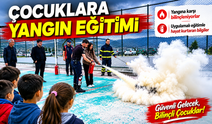 ÇOCUKLARA YANGIN EĞİTİMİ