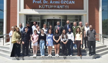 BŞEÜ'DE ‘KAMPÜSTE YAŞAM' SERGİSİ SANATSEVERLERLE BULUŞTU