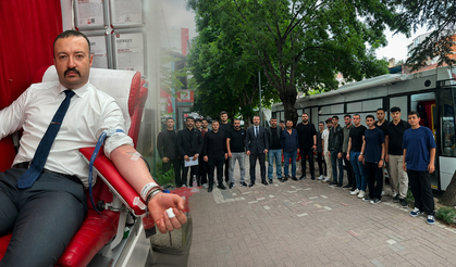 BİLECİK ÜLKÜ OCAKLARINDAN KAN BAĞIŞI SEFERBERLİĞİ