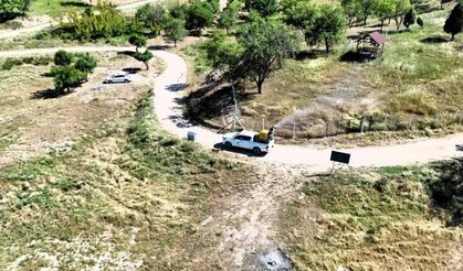 GÖLETLERDE SİNEK İLACI ÇALIŞMASI YAPILDI
