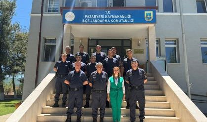 BAŞKAN TEKİN'DEN JANDARMAYA ANLAMLI ZİYARET