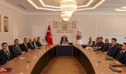 TERÖRDEN TRAFİĞE GÜVENLİK GÜNDEMİ DEĞERLENDİRİLDİ