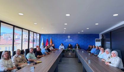 AK PARTİ SİVİL TOPLUM KURULUŞLARIYLA BİR ARAYA GELDİ