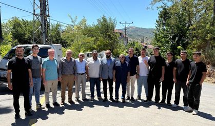 AK PARTİ MERKEZ İLÇE TEŞKİLATI YENİKÖY'DE VATANDAŞLARLA BULUŞTU