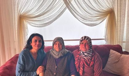 DEPREM ŞEHİDİNİN AİLESİNE VEFA ZİYARETİ