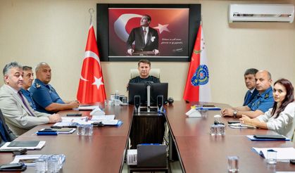 BİLECİK EMNİYETİNDE AYLIK DEĞERLENDİRME TOPLANTISI