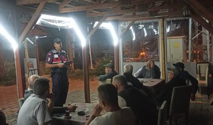 KÖY SAKİNLERİNE YANGIN VE DOLANDIRICILIK UYARISI