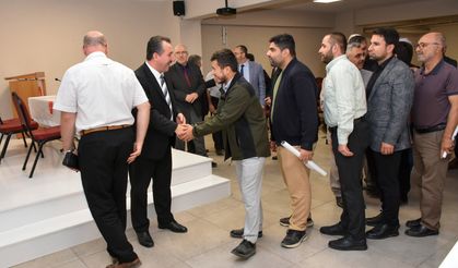 BİLECİK MÜFTÜLÜĞÜ GÖREVİNDEN ALINAN DİLEK, İMAM HATİPLERLE VEDALAŞTI