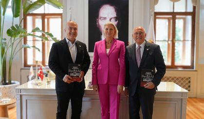 BAŞKAN SUBAŞI, YENİ PARTİ GENEL BAŞKAN YARDIMCISI ÇAKIRÖZER'Ü AĞIRLADI