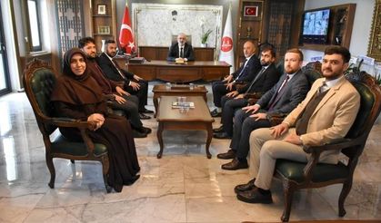 İLÇE MÜFTÜLERİ, İL MÜFTÜSÜ DİKMEN İLE BİR ARAYA GELDİ
