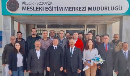 BİLECİK'TE MESLEK LİSELERİNDE EĞİTİM ÇALIŞMALARI İNCELENDİ