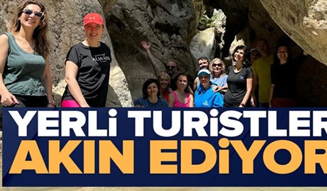 YERLİ TURİSTLER AKIN EDİYOR