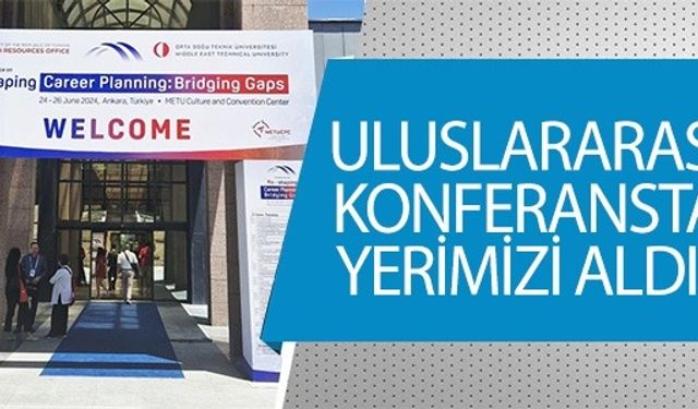 BŞEÜ, ULUSLARARASI KONFERANSTA YERİNİ ALDI