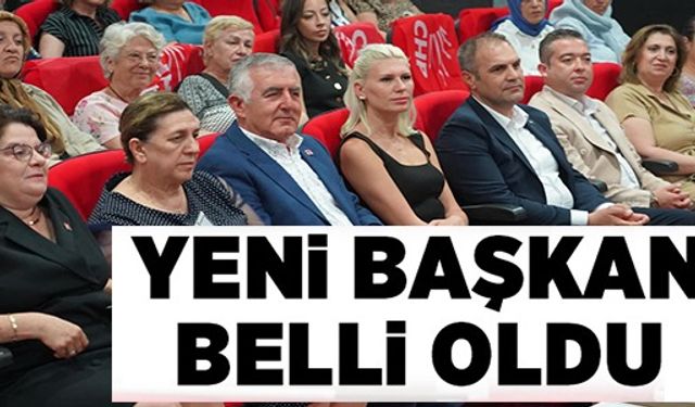 YENİ BAŞKAN BELLİ OLDU