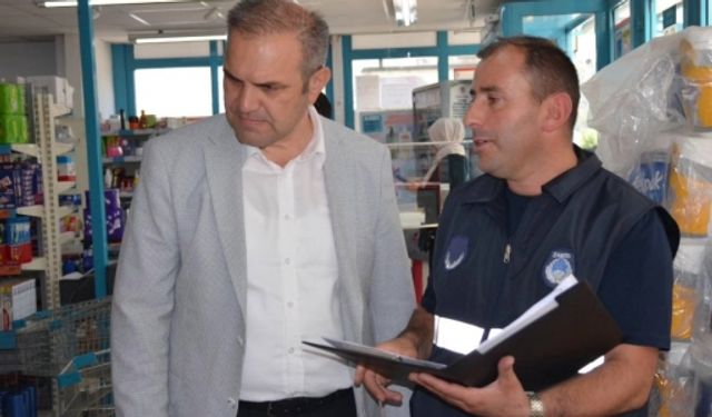 BAŞKAN DİLSİZ'DEN ZABITA EKİPLERİ İLE SIKI DENETİM