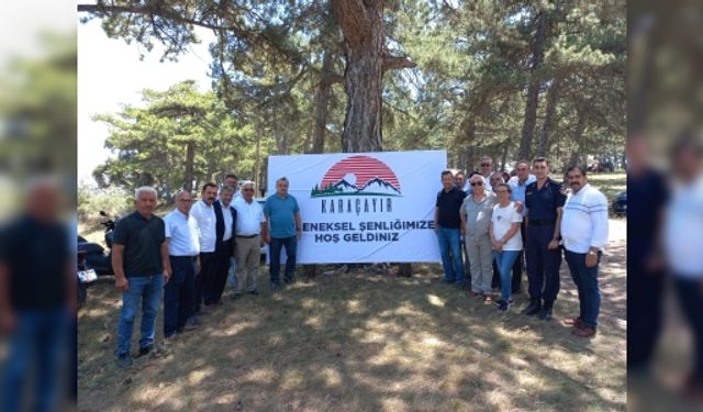 KARAÇAYIR ŞENLİĞİ'NDEN RENKLİ GÖRÜNTÜLER