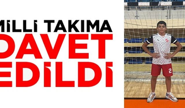 MİLLİ TAKIMA DAVET EDİLDİ