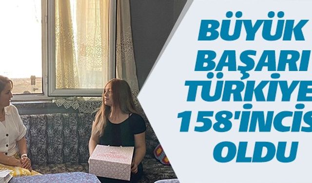 TÜRKİYE 158'İNCİSİ OLDU