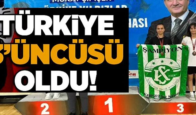 TÜRKİYE 3'ÜNCÜSÜ OLDU!