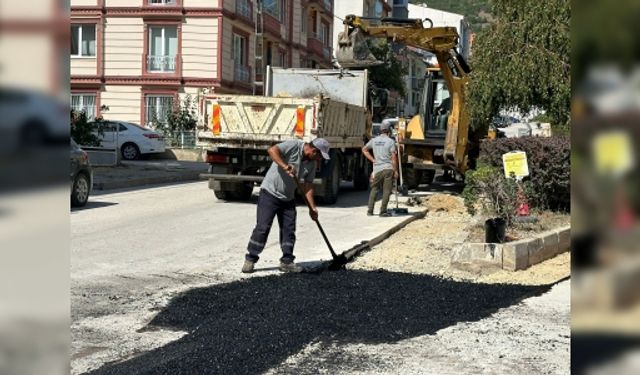 BOZÜYÜK'TE YENİ HAT ÇALIŞMASI